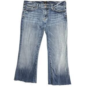 Citizens of Humanity Dita Petite Bootcut Leg Jeans size 30 Low Rise Blue Denim